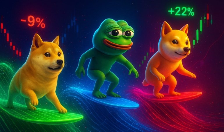 Price Predictions DOGE, SHIB, PEPE