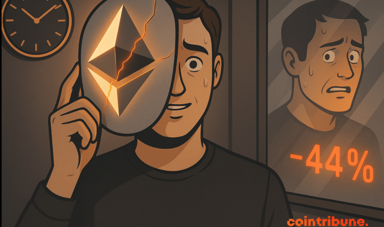 Price Up, Revenue Down: Ethereum’s 44% Drop Highlights Diverging Trends