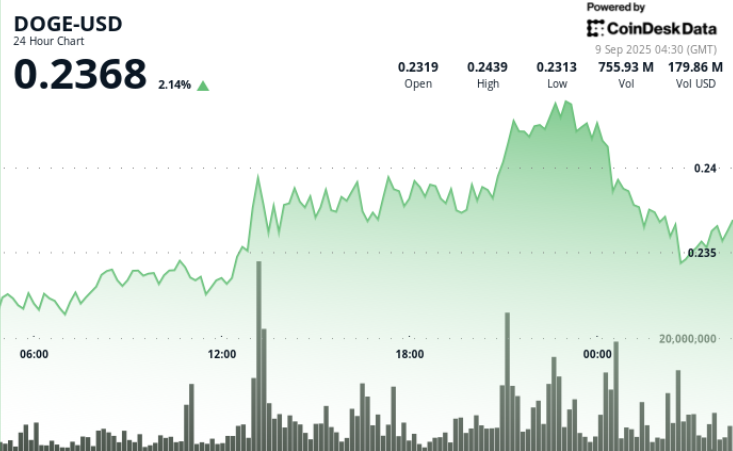 Shows 5.7% Swing as Traders Eye 25-Cents Target