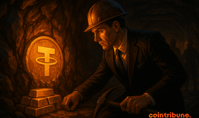 Tether prepares a historic diversification with gold