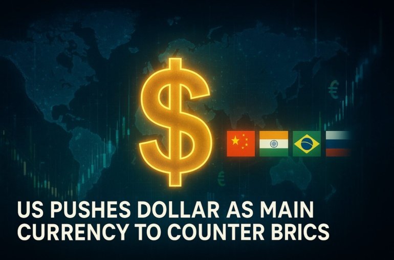 US Pushes Dollar Main Currency in 8 Countries to Counter BRICS