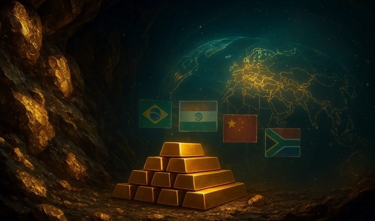BRICS Use Gold to Challenge Dollar Hegemony
