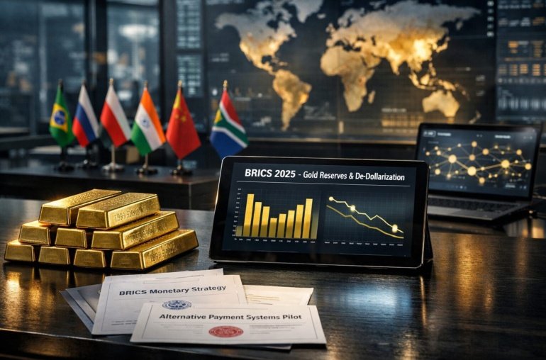 De-Dollarization & Gold Reserves Surge