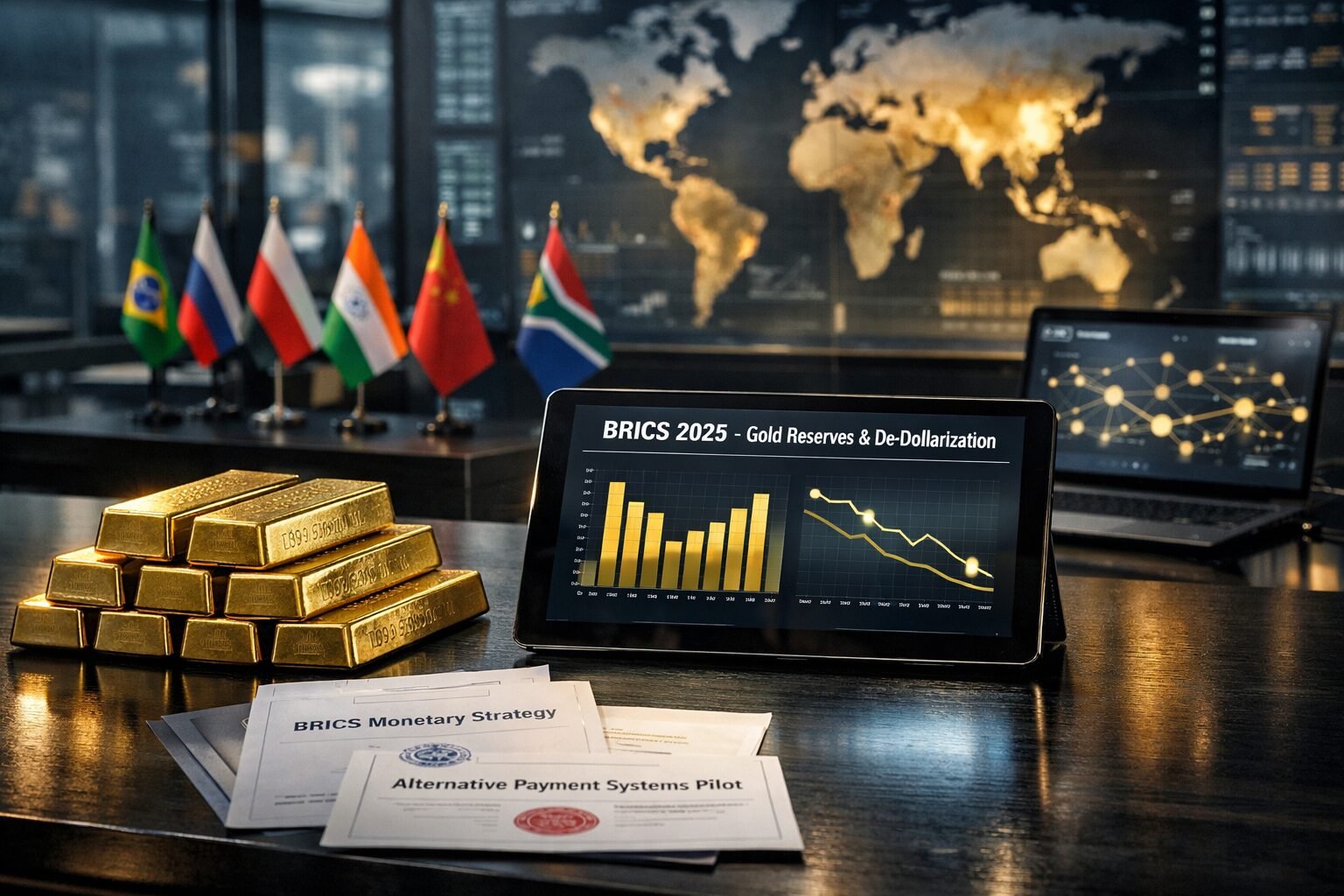 De-Dollarization & Gold Reserves Surge