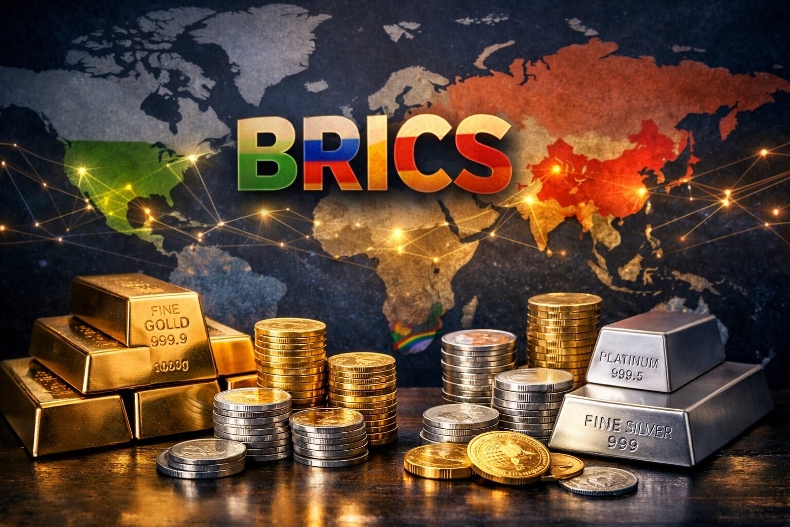 BRICS Nations Plan Precious Metals Exchange Launch