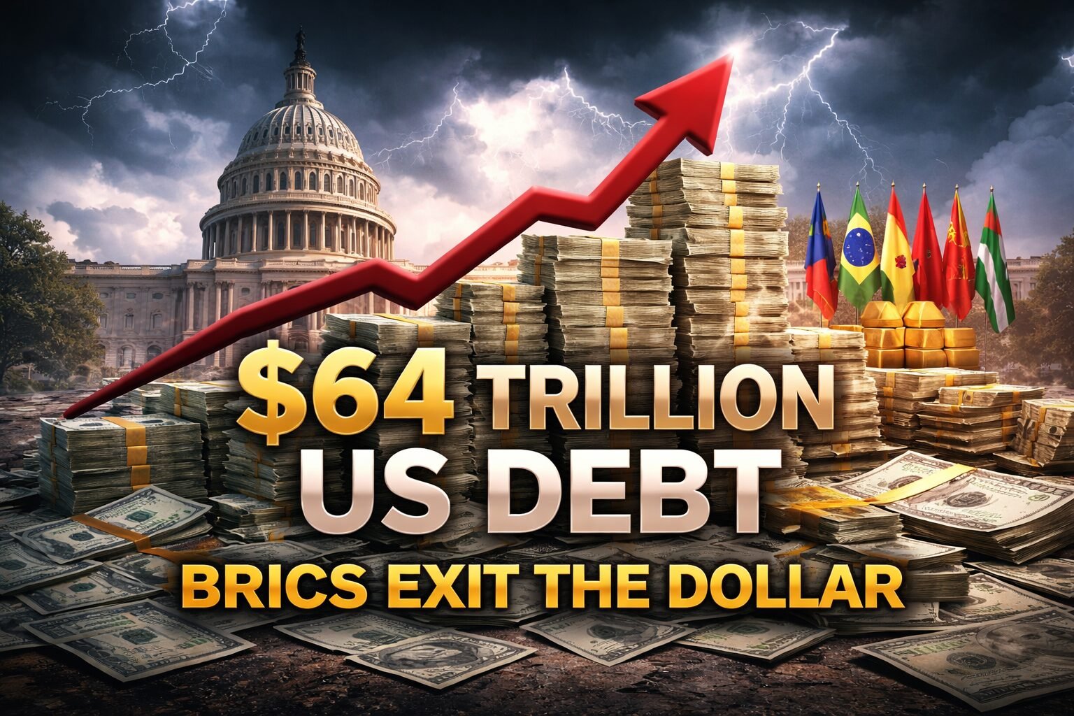  Trillion in a Decade as BRICS Cashes In