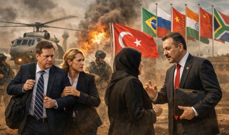 U.S. Orders Diplomat Evacuations Amid Turkey BRICS Alignment