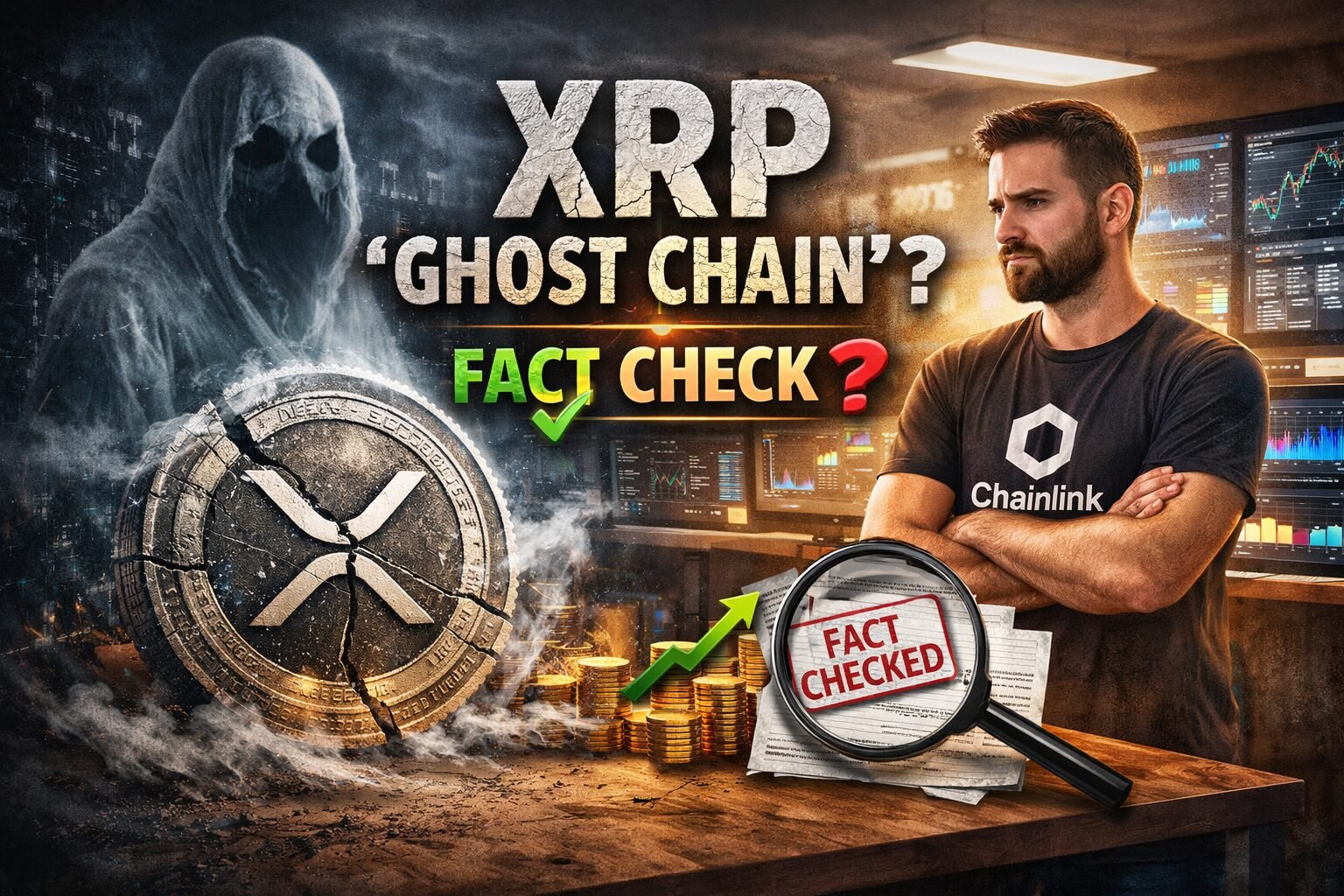 XRP Called ‘Ghost Chain’ by Chainlink Ambassador