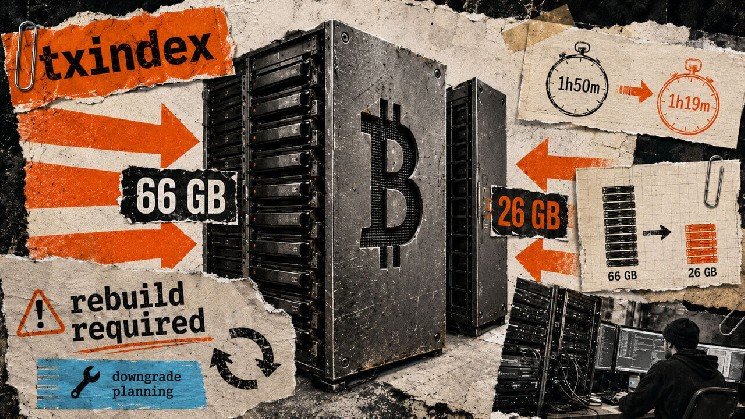 A hidden Bitcoin node database just shrank by 40 GB, but only if runners rebuild it A hidden Bitcoin node database just shrank by 40 GB, but only if runners rebuild it