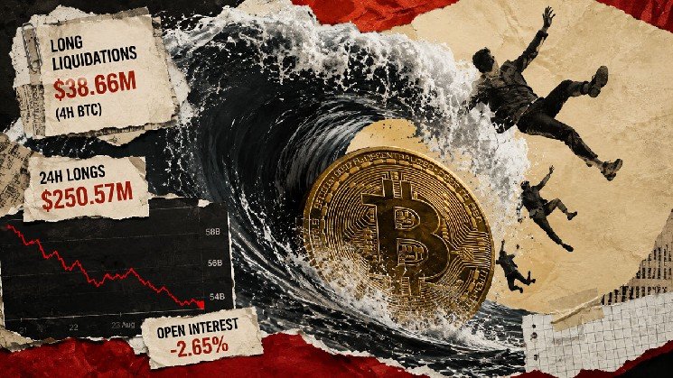 Bitcoin weekend blip wiped out $250M in over leveraged long traders while open interest weakens Bitcoin weekend blip wiped out $250M in over leveraged long traders while open interest weakens