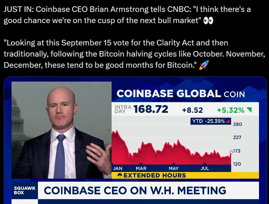 Brian Armstrong | Source: Bitcoin Magazine