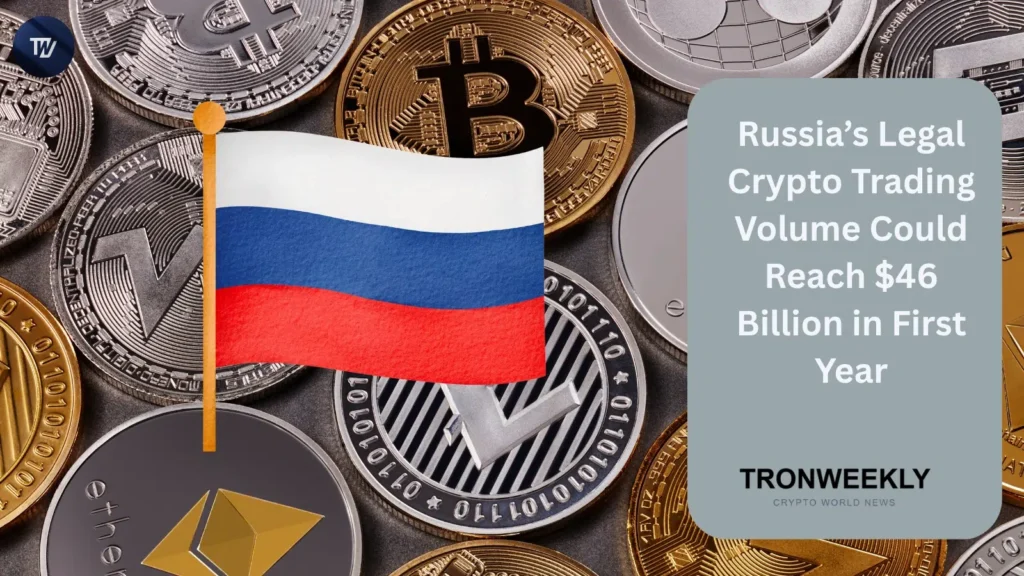 Russia’s Legal Crypto Trading Volume Could Reach $46 Billion In First Year Russia’s Legal Crypto Trading Volume Could Reach $46 Billion In First Year
