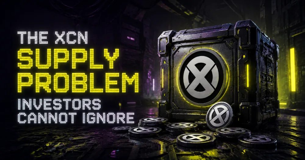 The XCN Supply Problem Investors Cannot Ignore