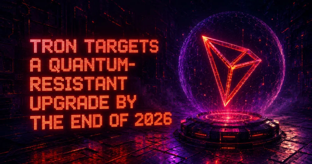 TRON Targets a Quantum-Resistant Upgrade by the End of 2026