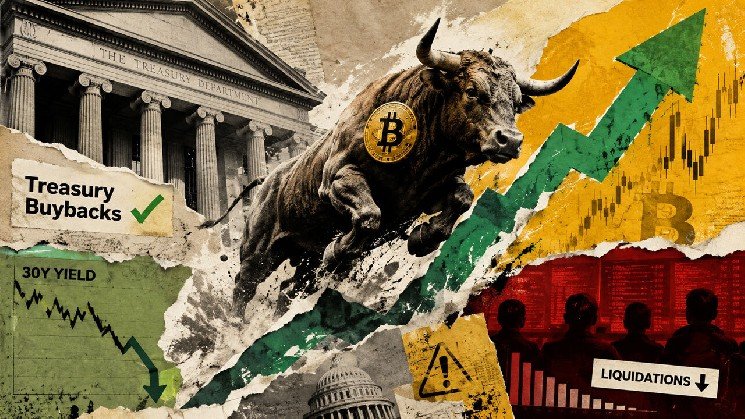 Bitcoin price hits $69,500 as over $400M of shorts liquidated because US doubles Treasury debt buybacks to crush long Bitcoin price hits $69,500 as over $400M of shorts liquidated because US doubles Treasury debt buybacks to crush long