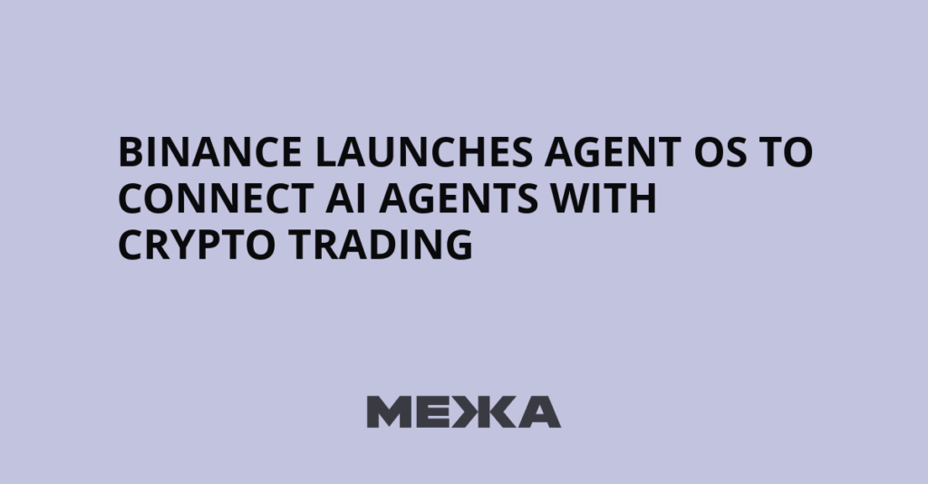 Binance Launches Agent OS Letting AI Agents Access Market Data and Execute Crypto Trades: 15 outlets compared Binance Launches Agent OS Letting AI Agents Access Market Data and Execute Crypto Trades: 15 outlets compared