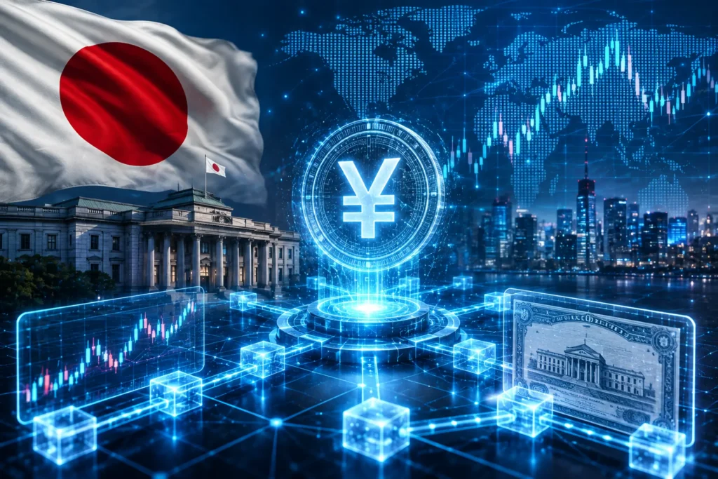 Japan Pushes Blockchain Settlement Network for 24/7 Instant Stock, JGB Trades Japan Pushes Blockchain Settlement Network for 24/7 Instant Stock, JGB Trades