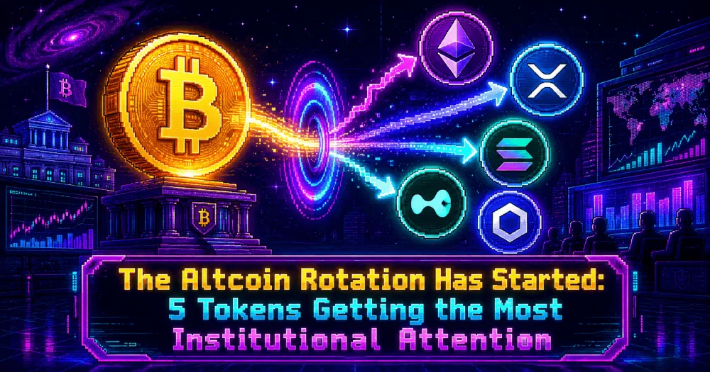 5 Top Coins for Institutions 5 Top Coins for Institutions