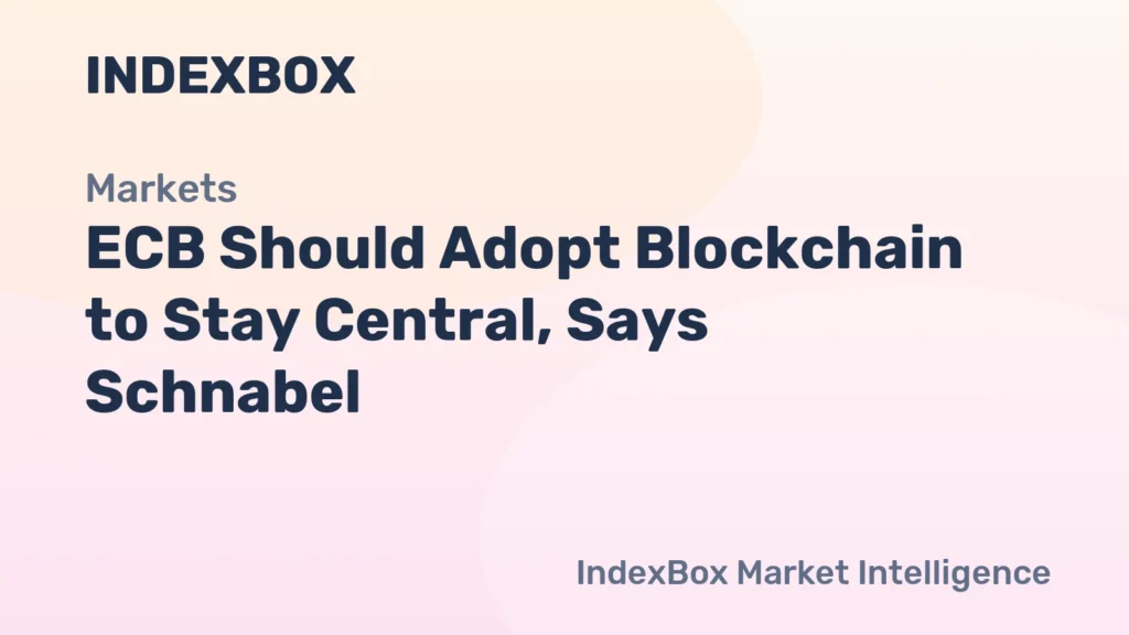 ECB Board Member Urges Blockchain Adoption for Central Bank Relevance – News and Statistics ECB Board Member Urges Blockchain Adoption for Central Bank Relevance - News and Statistics