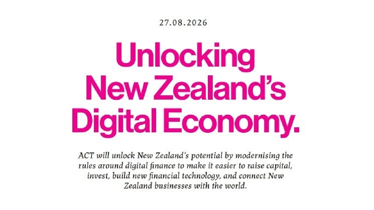NZ’s ACT Party Proposes Waiving Capital Gains Tax on Crypto NZ’s ACT Party Proposes Waiving Capital Gains Tax on Crypto