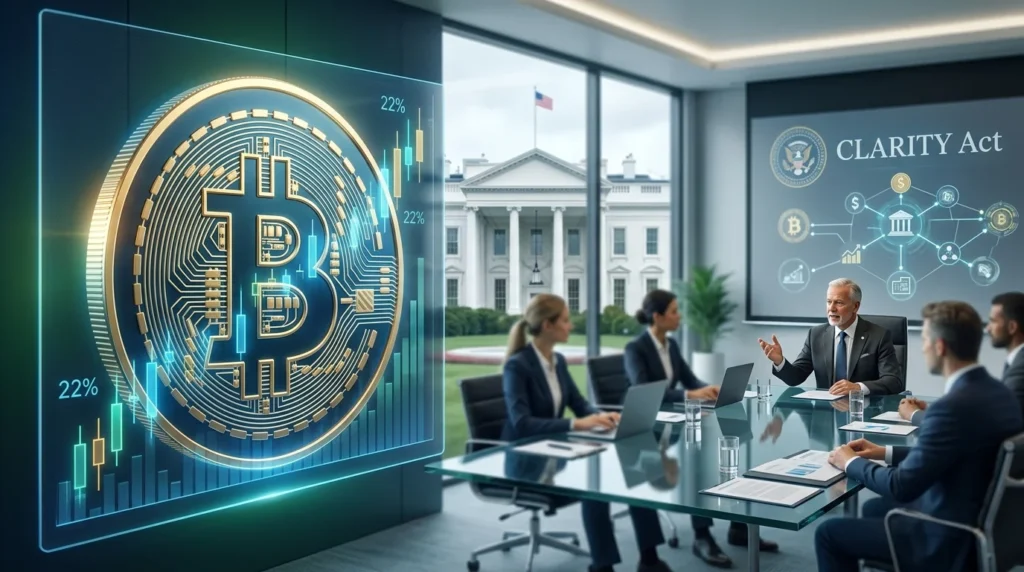 How Trump’s CLARITY Act Support Fueled the Crypto Rally How Trump's CLARITY Act Support Fueled the Crypto Rally