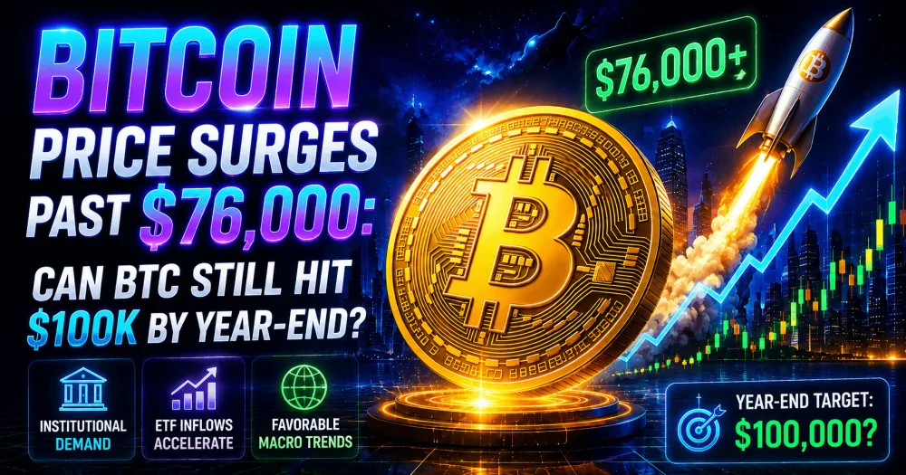 Bitcoin Price Surges Past $79,000: Can BTC Still Hit $100K by Year-End? Bitcoin Price Surges Past $79,000: Can BTC Still Hit $100K by Year-End?