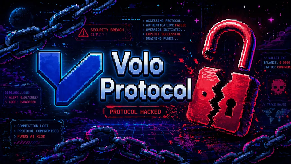 Volo Protocol on Sui Hacked for $3.5M, Team Blocks $500K Volo Protocol on Sui Hacked for $3.5M, Team Blocks $500K