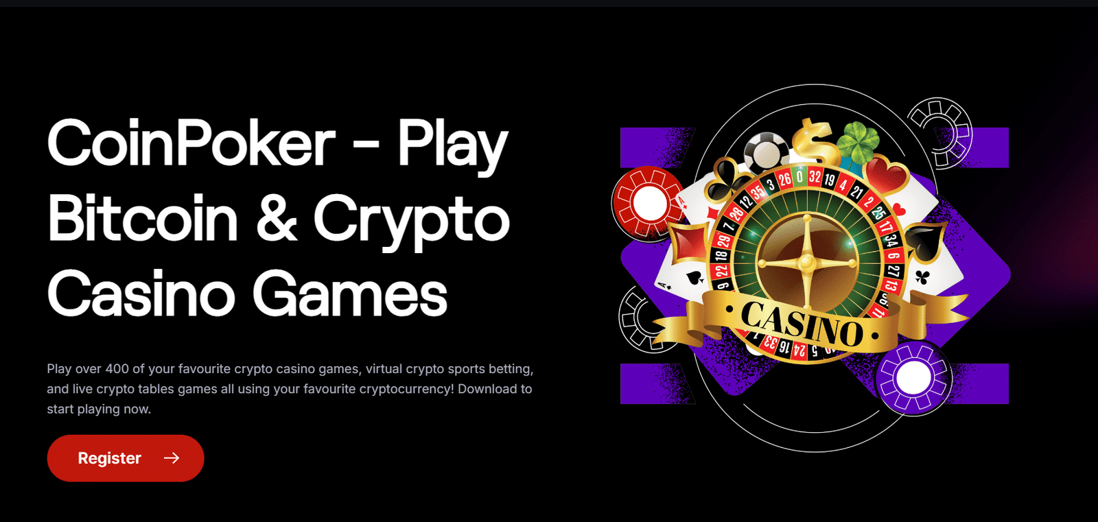 #1 Crypto Friendly Poker Room