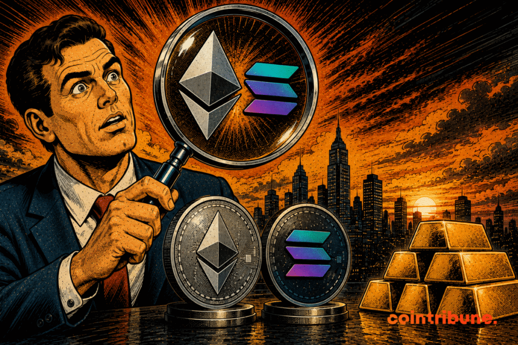 ETH And SOL Could Soon Challenge Gold On One Key Metric