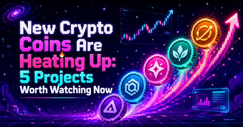 New Crypto Coins Are Heating Up: 5 Projects Worth Watching Now New Crypto Coins Are Heating Up: 5 Projects Worth Watching Now