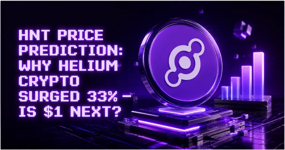 HNT Price Prediction: Why Helium Crypto Surged 33% — Is $1 Next? HNT Price Prediction: Why Helium Crypto Surged 33% — Is $1 Next?