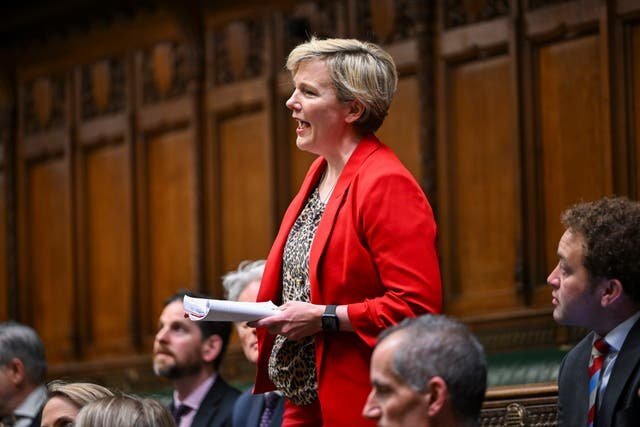 Stella Creasy is seeking an amendment that would cap donations from any individual