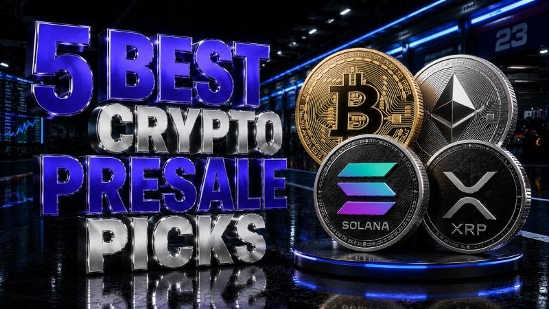 5 Best Crypto Presale Picks Before the Next Market Rebound 5 Best Crypto Presale Picks Before the Next Market Rebound