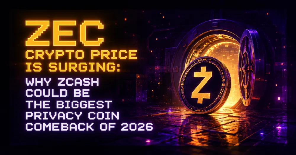 ZEC Crypto Price Is Surging: Why Zcash Could Be the Biggest Privacy Coin Comeback of 2026 ZEC Crypto Price Is Surging: Why Zcash Could Be the Biggest Privacy Coin Comeback of 2026