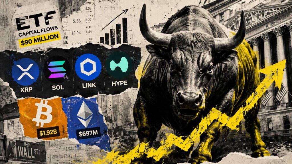 Wall Street just poured nearly $90 million into altcoins as XRP, SOL and HYPE rip higher Wall Street just poured nearly $90 million into altcoins as XRP, SOL and HYPE rip higher