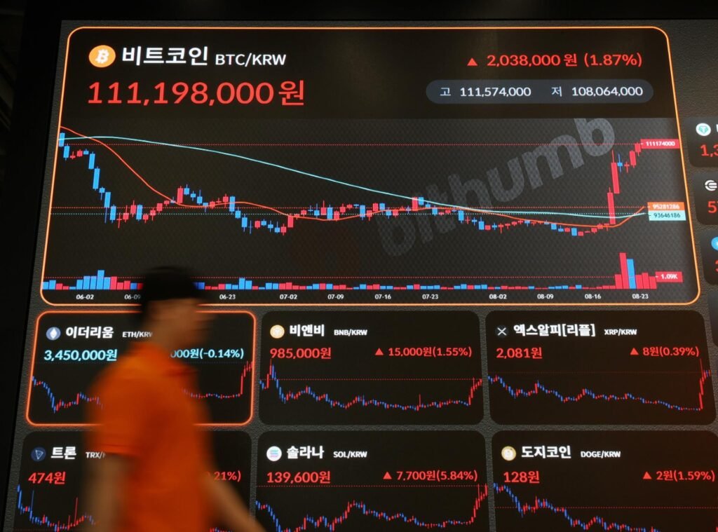 Global crypto rally sends trading volumes soaring at Korean exchanges Global crypto rally sends trading volumes soaring at Korean exchanges