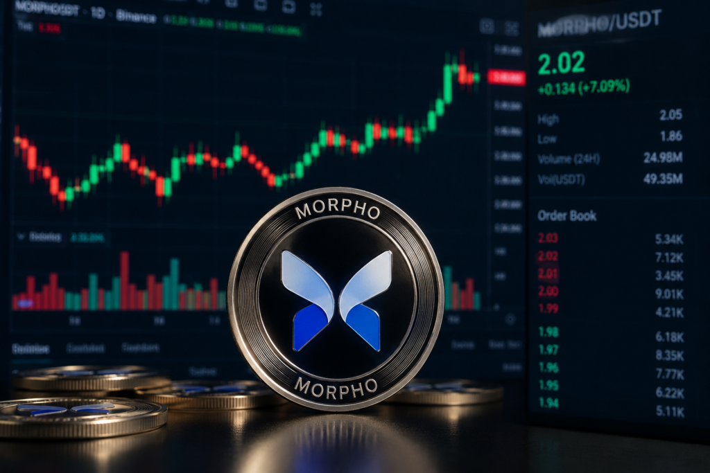 MORPHO gains as exchange balances drop, but $2.11 may be key breakout test MORPHO gains as exchange balances drop, but $2.11 may be key breakout test