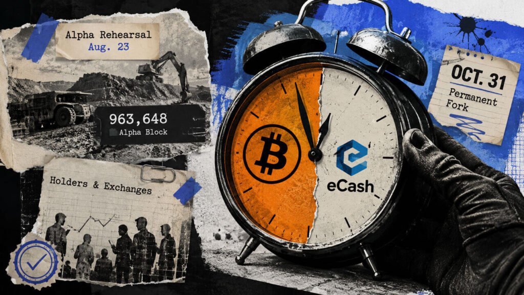 Bitcoin holders face unresolved fork risks as new eCash test chain launches ahead of October deadline Bitcoin holders face unresolved fork risks as new eCash test chain launches ahead of October deadline