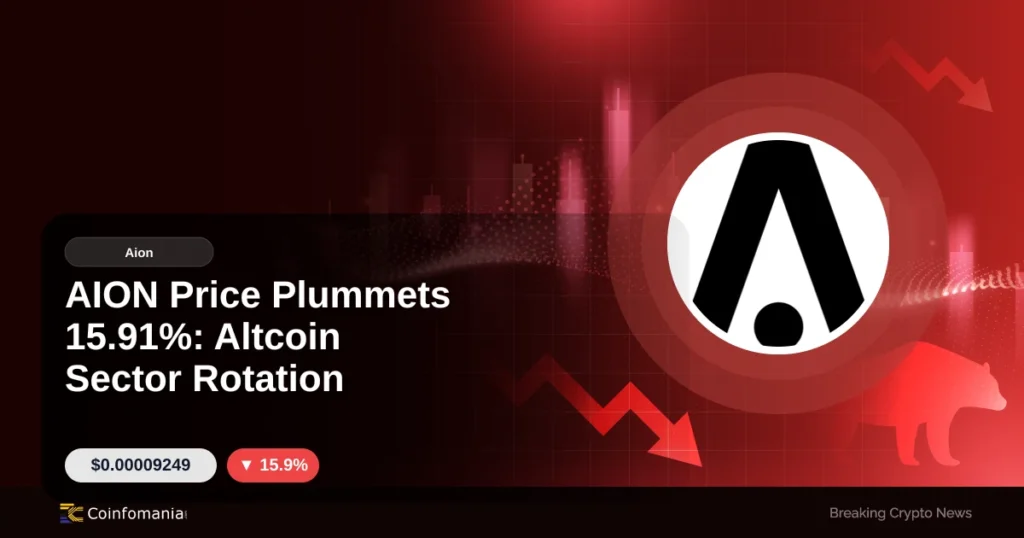 AION Price Plummets 15.91%: Altcoin Sector Rotation AION Price Plummets 15.91%: Altcoin Sector Rotation