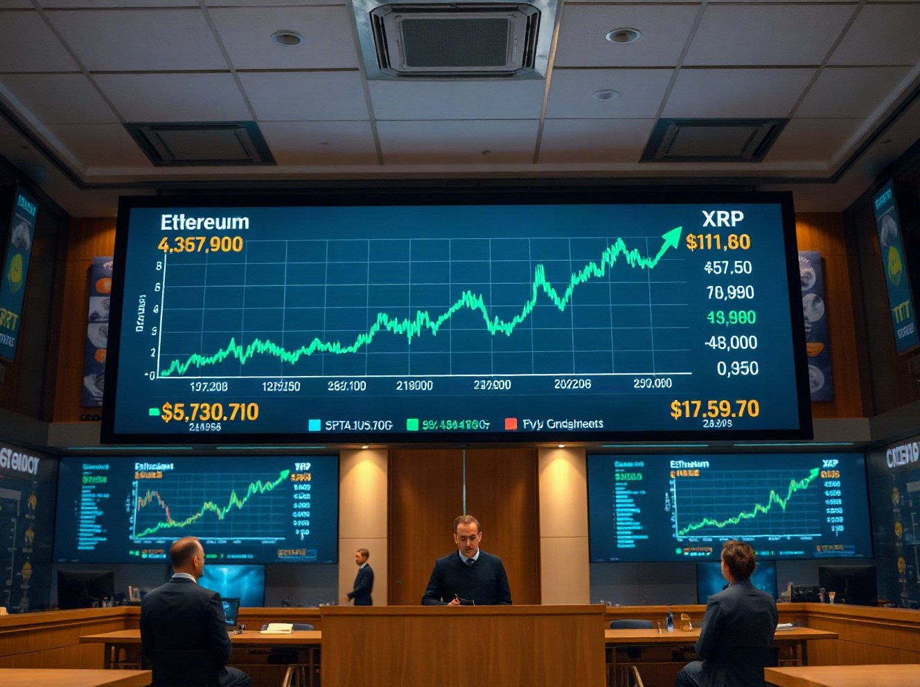 Bitcoin, Ethereum, XRP Extend Gains as ETF Inflows and Improved Sentiment Boost Outlook