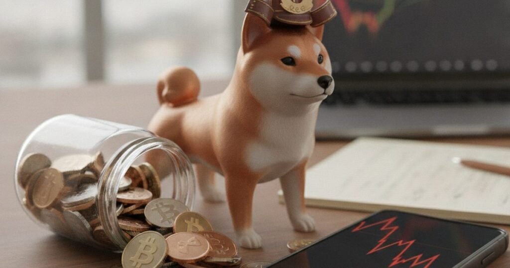 Shiba Inu Faces Sharp Sell-Off as Massive Token Inflows Hit Exchanges