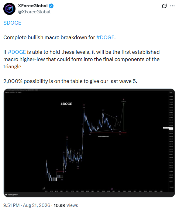 DOGE Macro Breakdown | Source: XForceGlobal