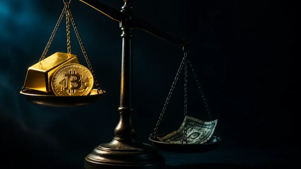 Dollar Low, Gold High, Bitcoin Rally: One Trigger