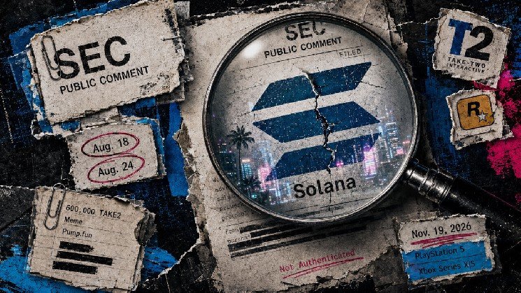 Take-Two branded SEC filings push GTA VI Solana currency linked to memecoin trading Take-Two branded SEC filings push GTA VI Solana currency linked to memecoin trading