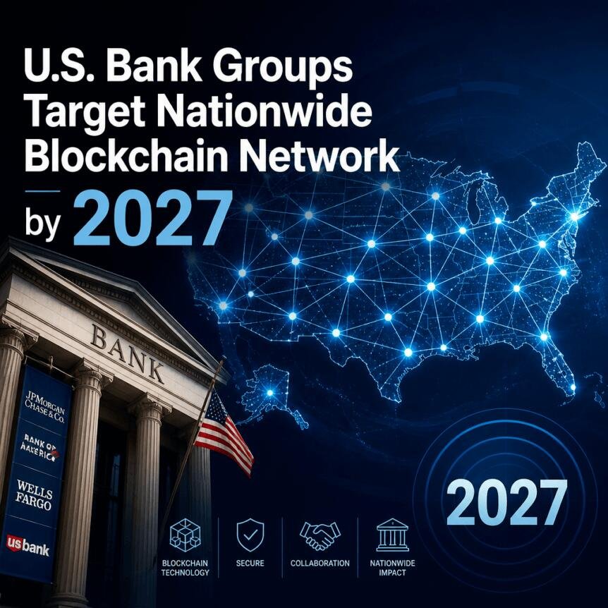 U.s. Bank Groups Target Nationwide Blockchain Network By 2027