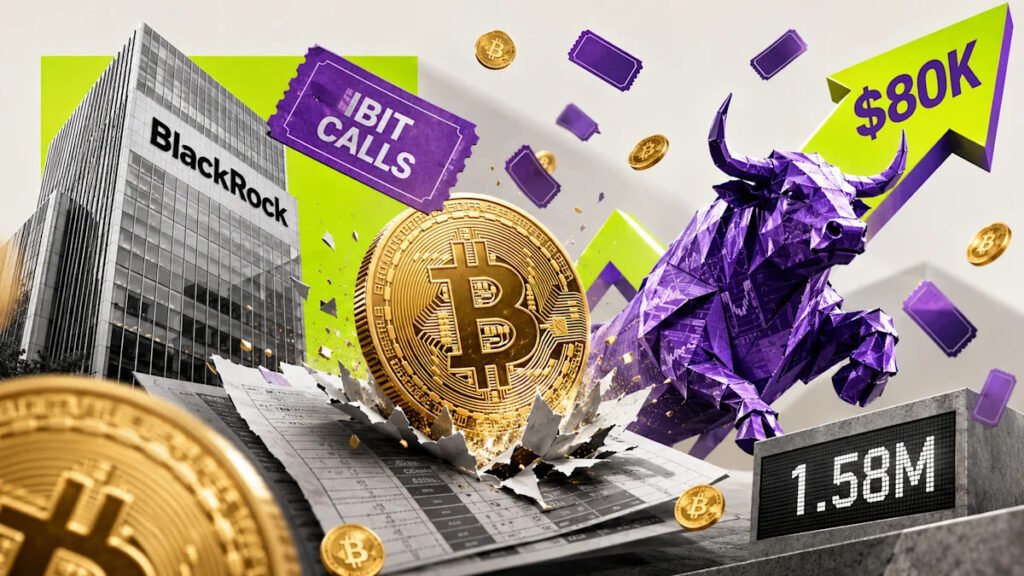 Bitcoin Bulls Pile Into IBIT Calls as Options Volume Hits Record 1.58M Contracts