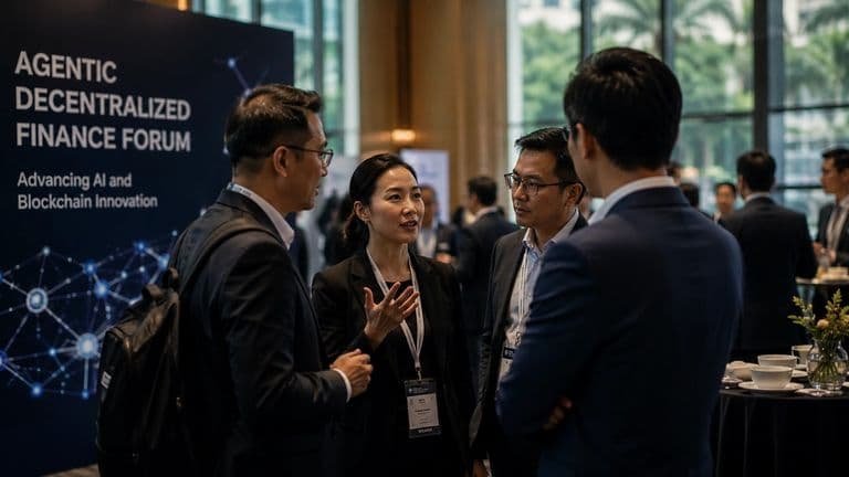 Singapore Agentic Decentralized Finance Forum bringing AI and blockchain leaders together