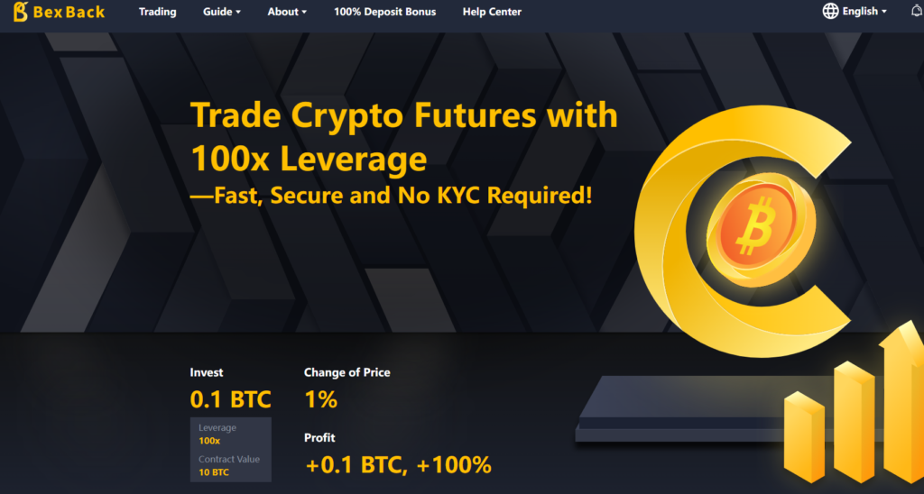 Bitcoin Bull Run Returns? Trade Crypto with 100x Leverage, No KYC and Exclusive Bonuses on BexBack Bitcoin Bull Run Returns? Trade Crypto with 100x Leverage, No KYC and Exclusive Bonuses on BexBack