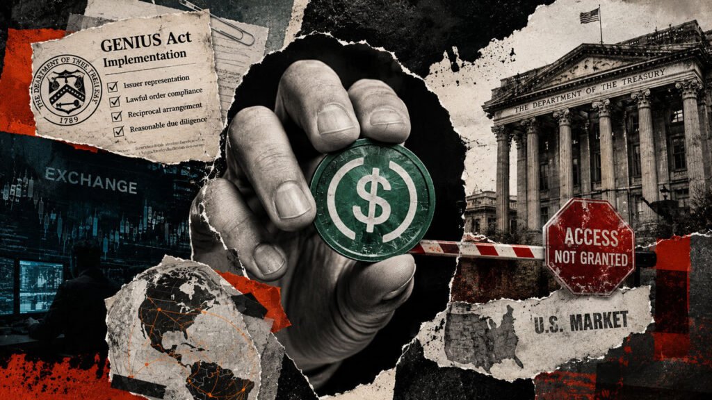 Treasury proposed GENIUS change forces US exchanges to audit foreign stablecoin or face delisting Treasury proposed GENIUS change forces US exchanges to audit foreign stablecoin or face delisting