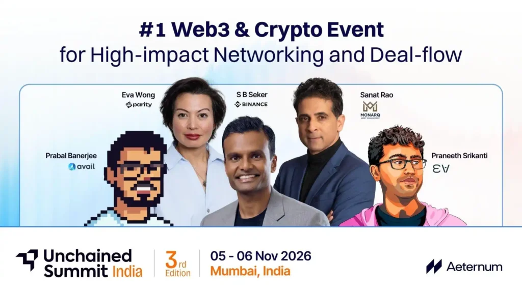 Unchained Summit India Debuts in Mumbai as Capital Web3 Converge